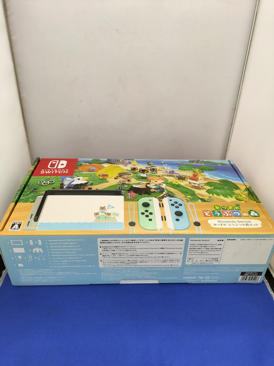 Nintendo Switch HAD-S-KEAGC Animal Crossing New Horizons Limited Color Used F/S