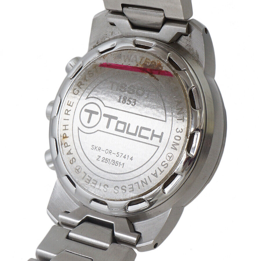 Tissot Men's Watch T-TOUCH Digiana Quartz Z251 351-1 Used in Japan F/S