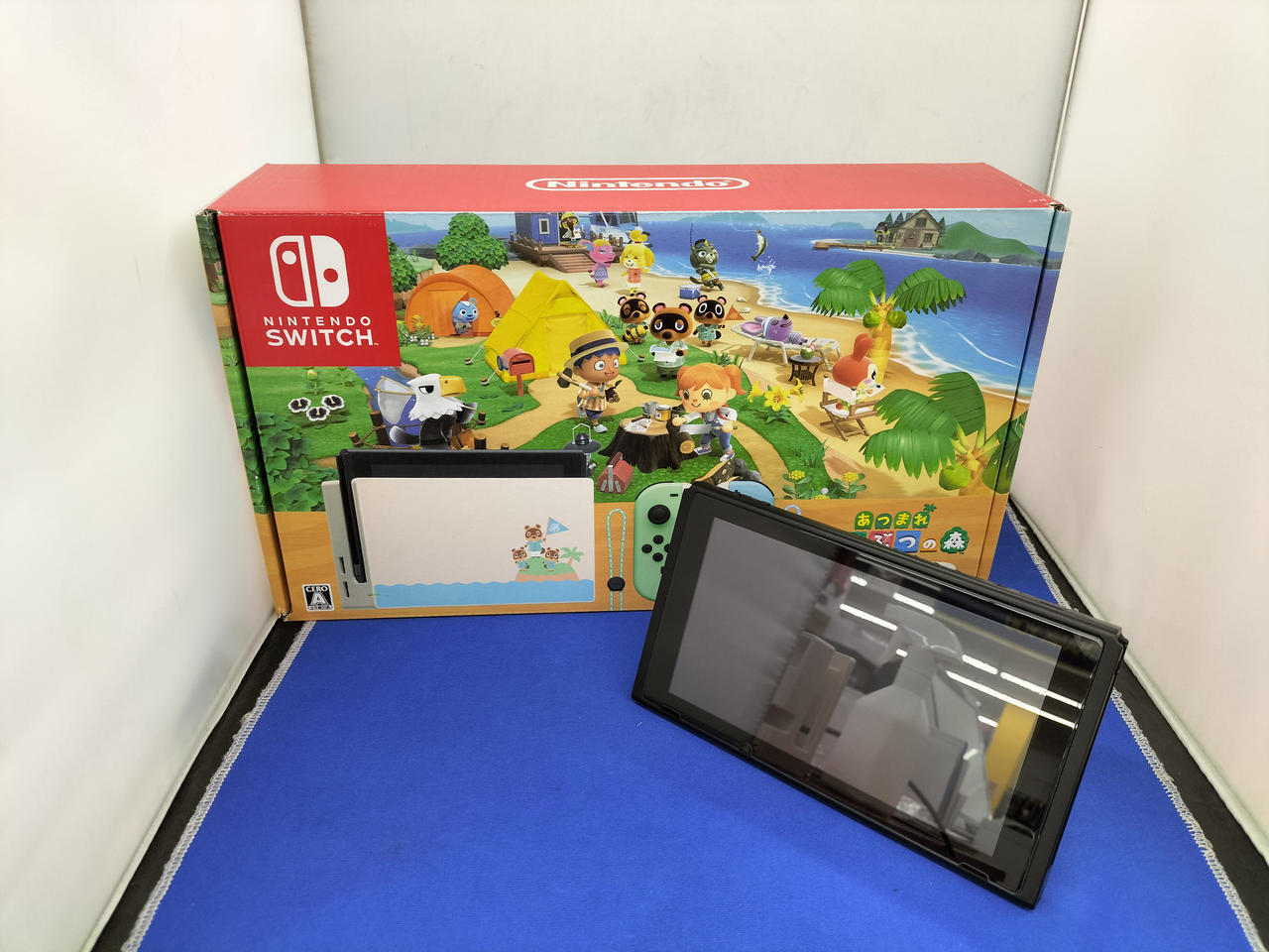 Nintendo Switch HAD-S-KEAGC Animal Crossing New Horizons Limited Color Used F/S