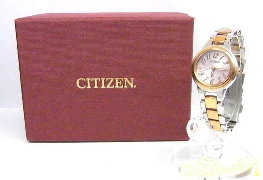 Citizen Watch Eco Drive Quartz Analog EX2034-58W Used in Japan