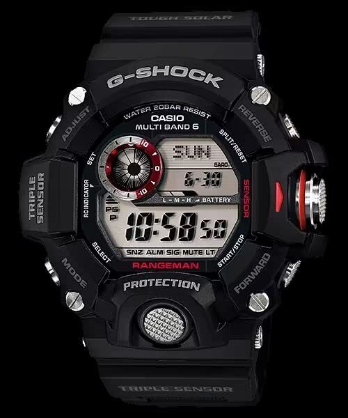 Casio G-Shock Rangeman Radio Solar Men's Watch GW-9400-1 New