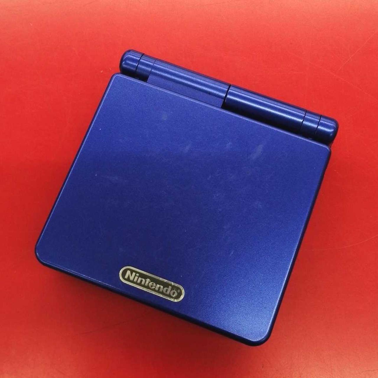 Nintendo Game Boy Advance SP AGS-001 Blue Used in Japan F/S