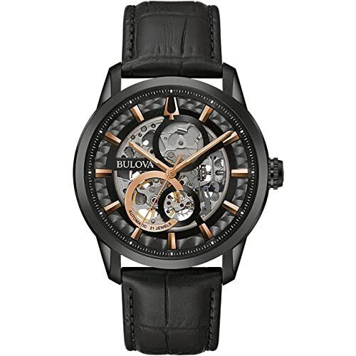 BULOVA Men's Automatic Mechanical Skeleton Watch Classic 98A283 New F/S