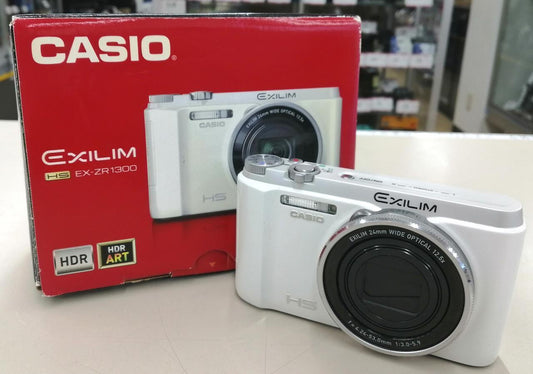 Casio Digital Camera EX-ZR1300 w/box Used in Japan F/S