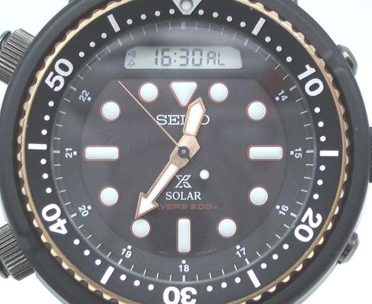 Seiko Watch Prospex Divers Solar SBEQ005 Used in Japan F/S