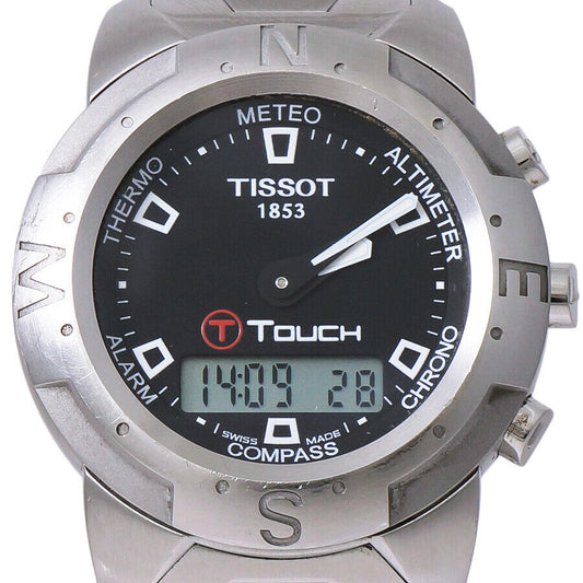 Tissot Men's Watch T-TOUCH Digiana Quartz Z251 351-1 Used in Japan F/S