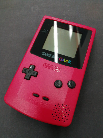 Nintendo Game Boy Color red Model No.: CGB-001 Used in Japan F/S