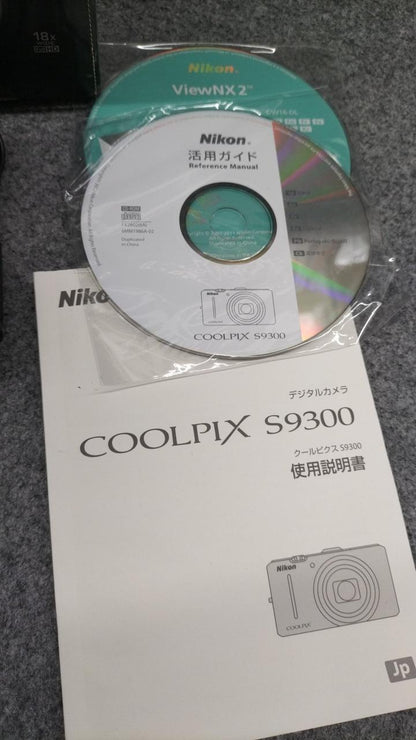 Nikon COOLPIX S9300 Digital Camera w/box Used in Japan F/S