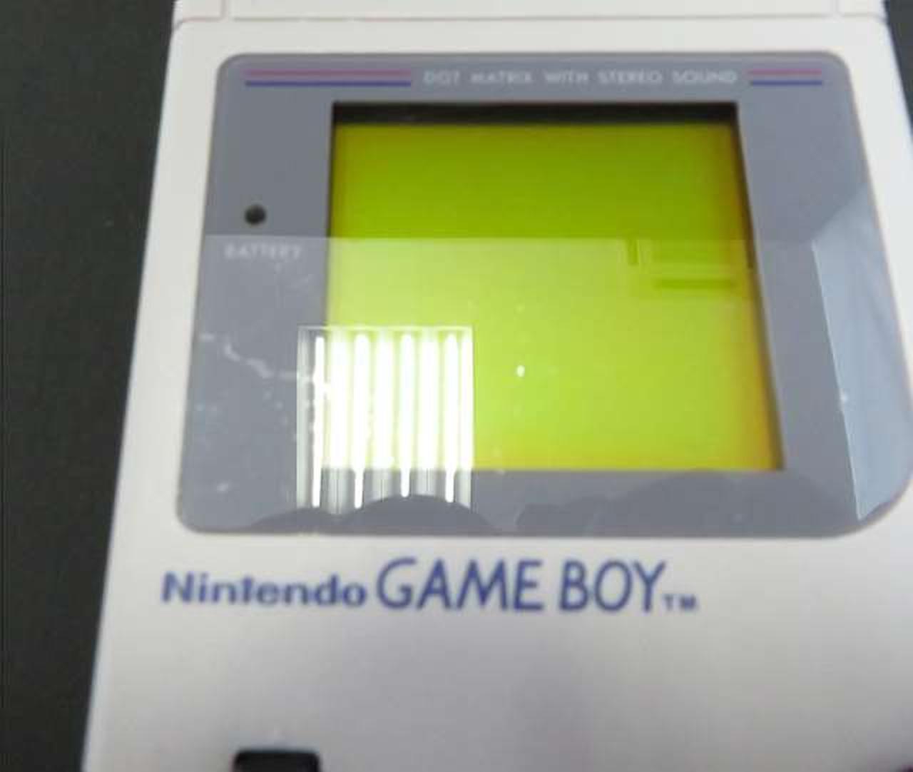 AS-IS NINTENDO Game Boy and attached parts model number: DMG-GA Used in Japan