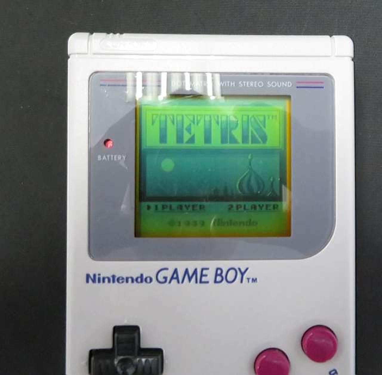 AS-IS NINTENDO Game Boy and attached parts model number: DMG-GA Used in Japan