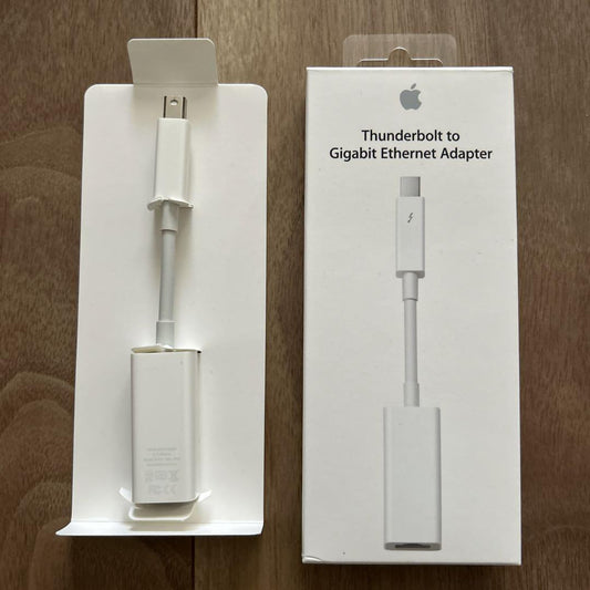 Near Mint Apple Thunderbolt Ethernet Adapter Used in Japan F/S