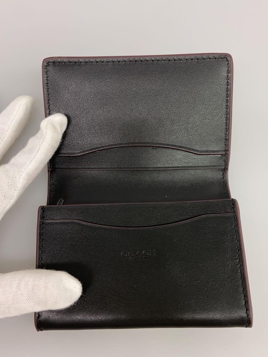 COACH Card Case BLK Used in Japan F/S