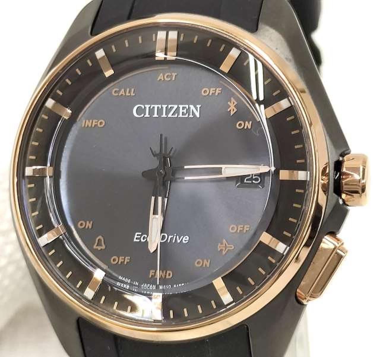 Citizen Watch Eco Drive Solar radio BZ4006-01E Used in Japan