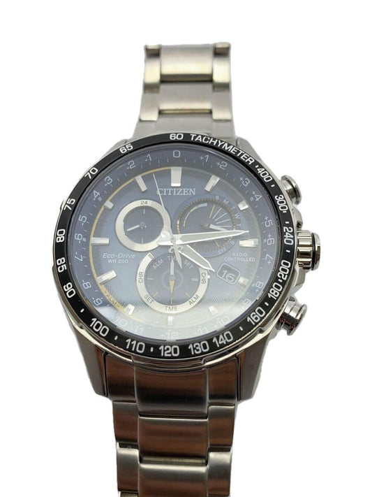 Citizen Watch Eco-Drive Solar Analog SS E660-S126886 Used in Japan F/S