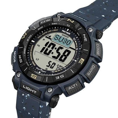 Casio Watch Pro treck Climber Line PRG-340SC-2JF Used in Japan F/S