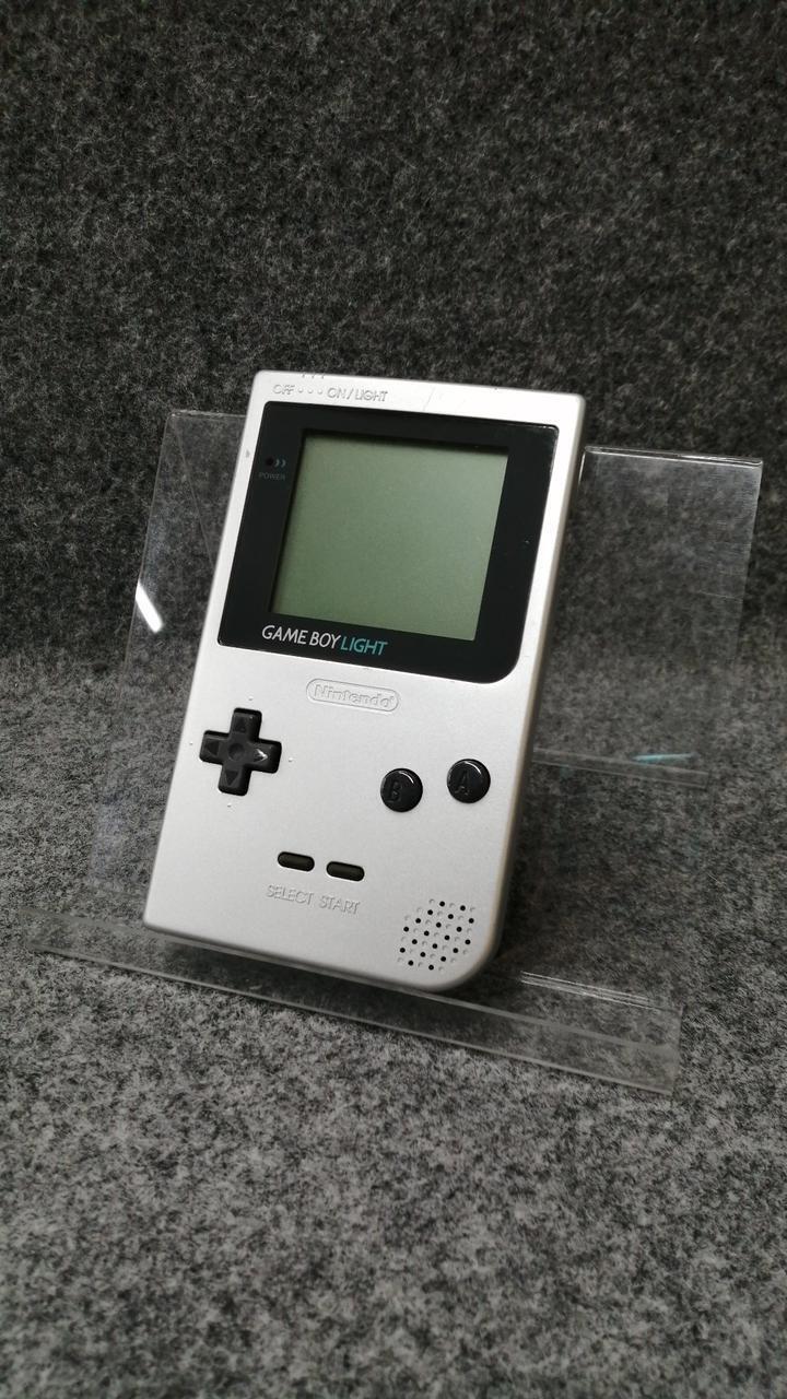 Nintendo Gameboy Light Silver MGB-101 Used in Japan F/S