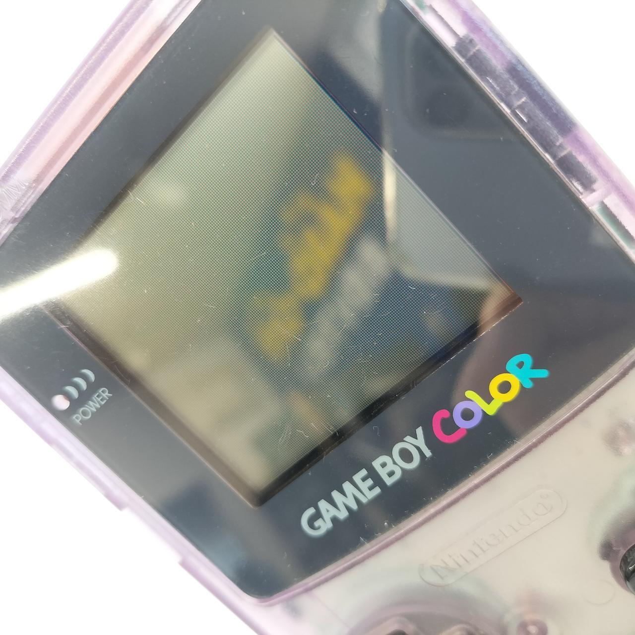 Nintendo Gameboy Color Clear CGB-001 Used in Japan F/S