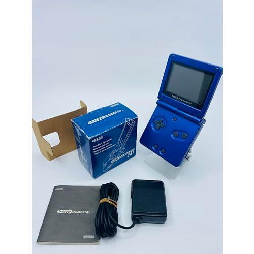 Rare Game Boy Advance SP Azurite Blue w/box Used in Japan F/S