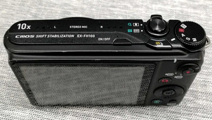 CASIO digital camera model number: EX-FH100 Used in Japan F/S