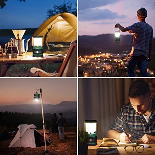 Lepro LED Camping Lantern Ultra-bright 1500 lumens New From Japan F/S