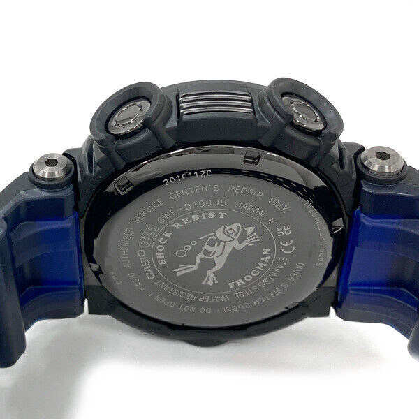 Casio G-SHOCK Frogman GWF-D1000B-1JF Digital Tough Solar Used in Japan　F/S