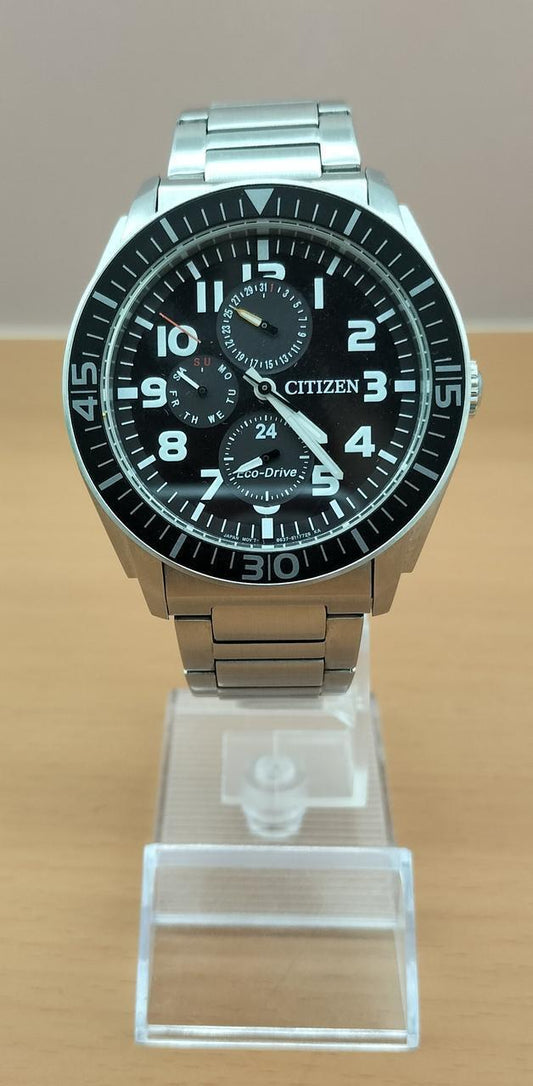 Citizen Watch Solar SS 8637-S080975 Used in Japan F/S