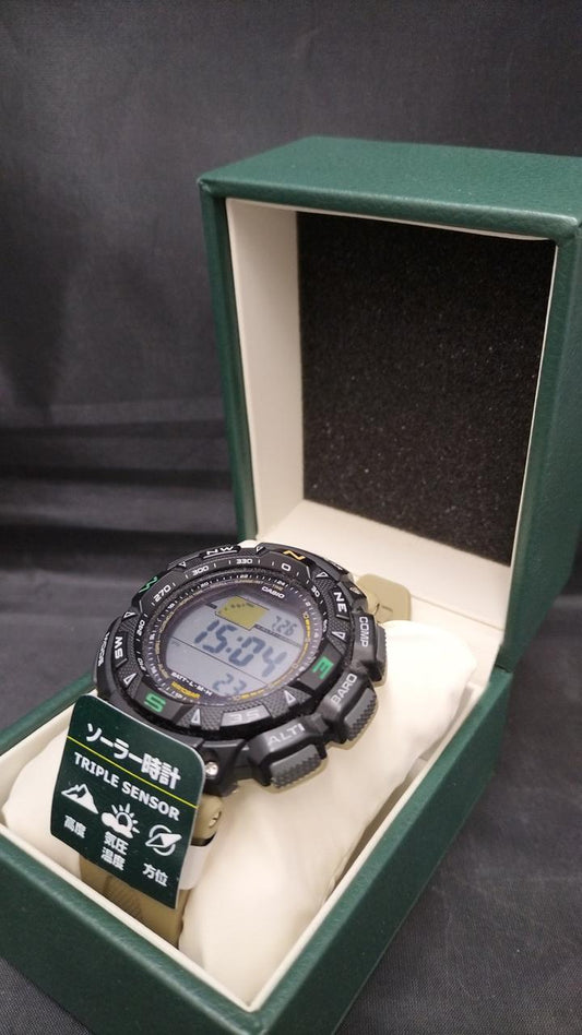 Casio Watch Protrek Solar PRG-240-5JF Used in Japan F/S