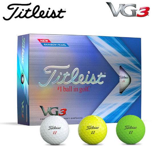 Titleist Golf VG3 Golf Balls 1 dozen (12 balls) 2022 model Official Japanese