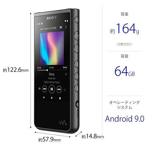 Sony Walkman 64GB ZX Series NW-ZX507 High-resolution Black NW-ZX507 BM New F/S