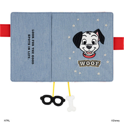 Hobonichi Notebook Cover A6 Original Size 101 Dalmatians WOOF From Japan F/S