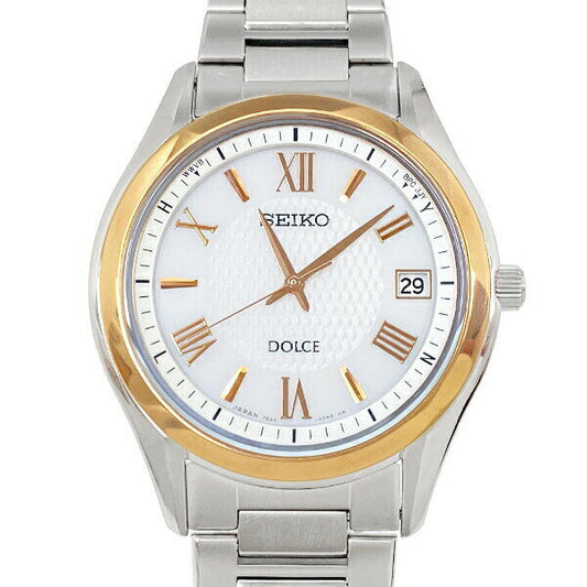 Seiko Dolce & Exeline Watch Solar Radio SADZ200 Used in Japan