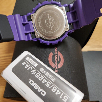 Rare CASIO G-Shock Evangelion Unit 01 collaboration model GA-110EV-6AJR Used