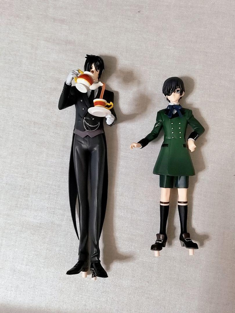 Rare Black Butler figure Ciel & Sebastian Extra Figures set of 2 From Japan F/S