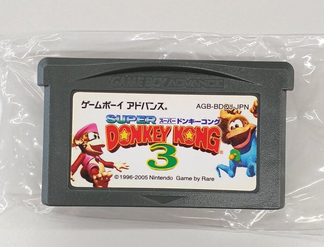 Rare NINTENDO Game software Super Donkey Kong 3 w/box Used in Japan