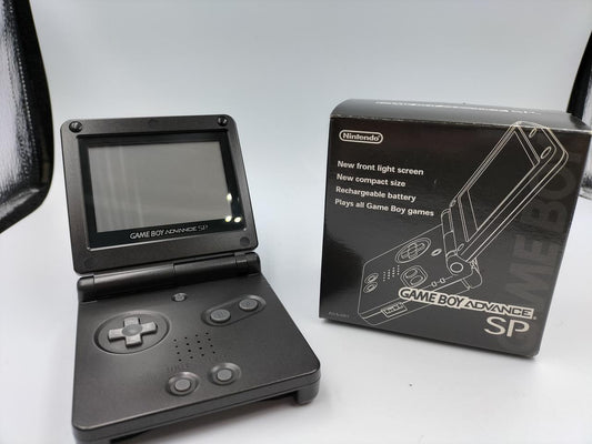 NINTENDO Game Boy Advance SP: AGS-001 w/box Used in Japan F/S