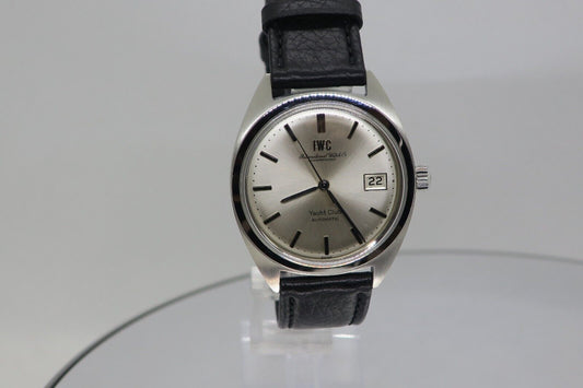 Rare Vintage IWC Watch Yacht Club 1811 Overhauled Automatic Used in Japan