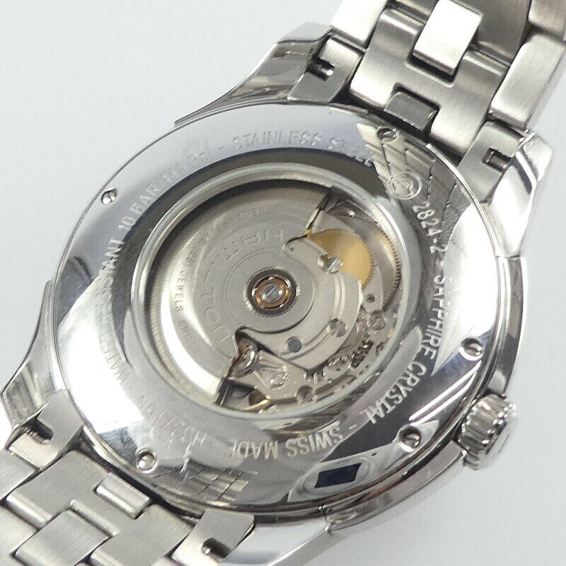 Hamilton JAZZMASTER Viewmatic Auto H327150 Silver Used in Japan F/S