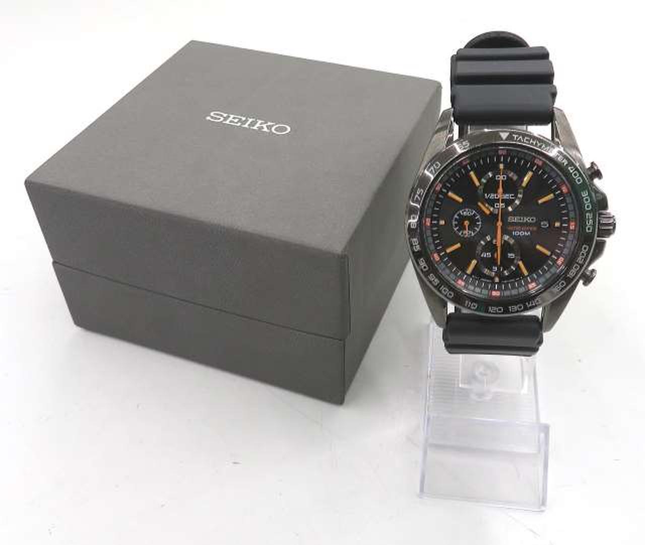 Seiko Watch Chronograph Limited Edition 7T92-0RN0 Used in Japan F/S