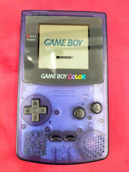 Nintendo Gameboy Color Midnight Blue CGB-001 Used in Japan F/S