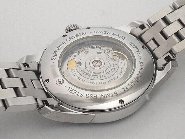 Hamilton Jazzmaster Viewmatic H325150 Men's Automatic Watch Used in Japan F/S