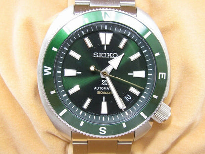 Seiko Watch Prospex Diver Scuba Automatic Green dial SBDY111 Used in Japan F/S