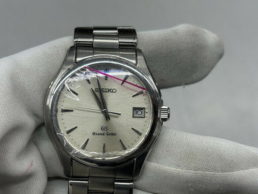 Near Mint Rare Grand Seiko Watch Silver SBGX005 Used in Japan F/S