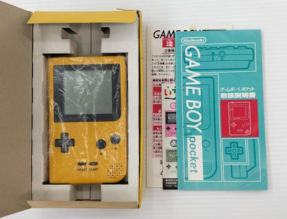 Nintendo Game Boy Pocket MGB-001 Yellow w/box Used in Japan F/S