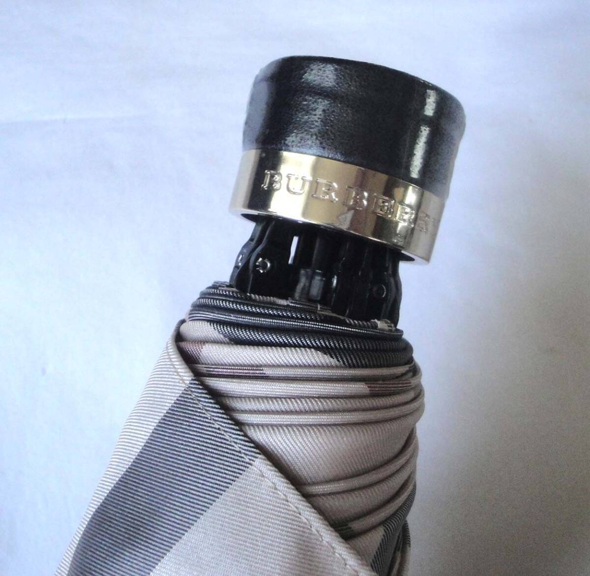 Near Mint BURBERRY folding umbrella Used in Japan F/S