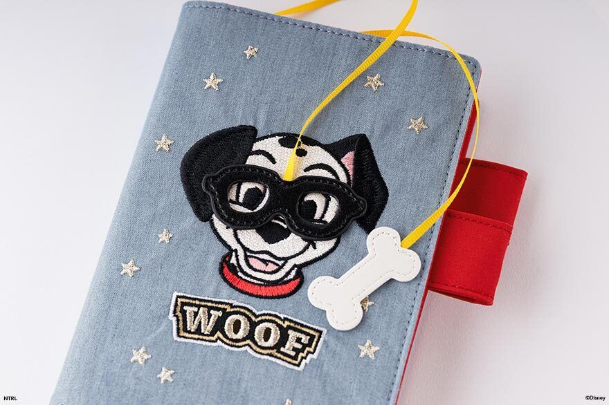 Hobonichi Notebook Cover A6 Original Size 101 Dalmatians WOOF From Japan F/S