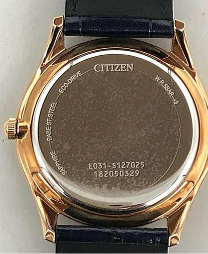 Citizen Watch Eco Drive SS E031-S127025 Used in Japan