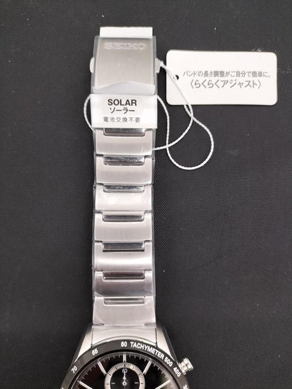 Seiko Watch Chronograph Solar V172-0AP0 Used in Japan F/S