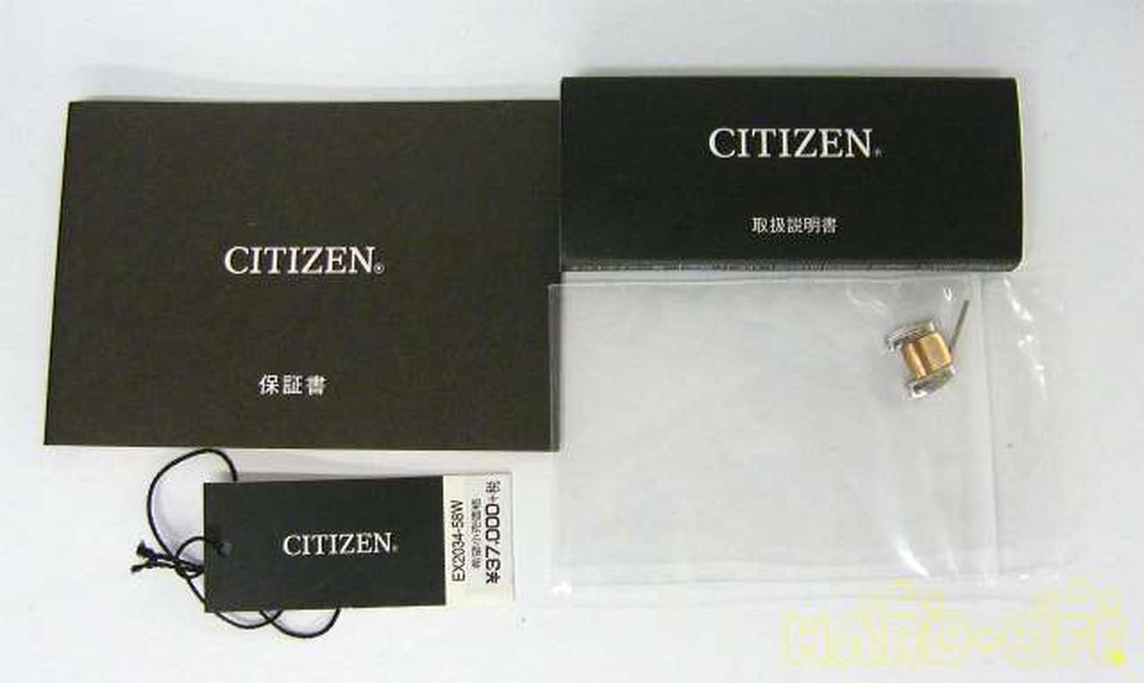 Citizen Watch Eco Drive Quartz Analog EX2034-58W Used in Japan