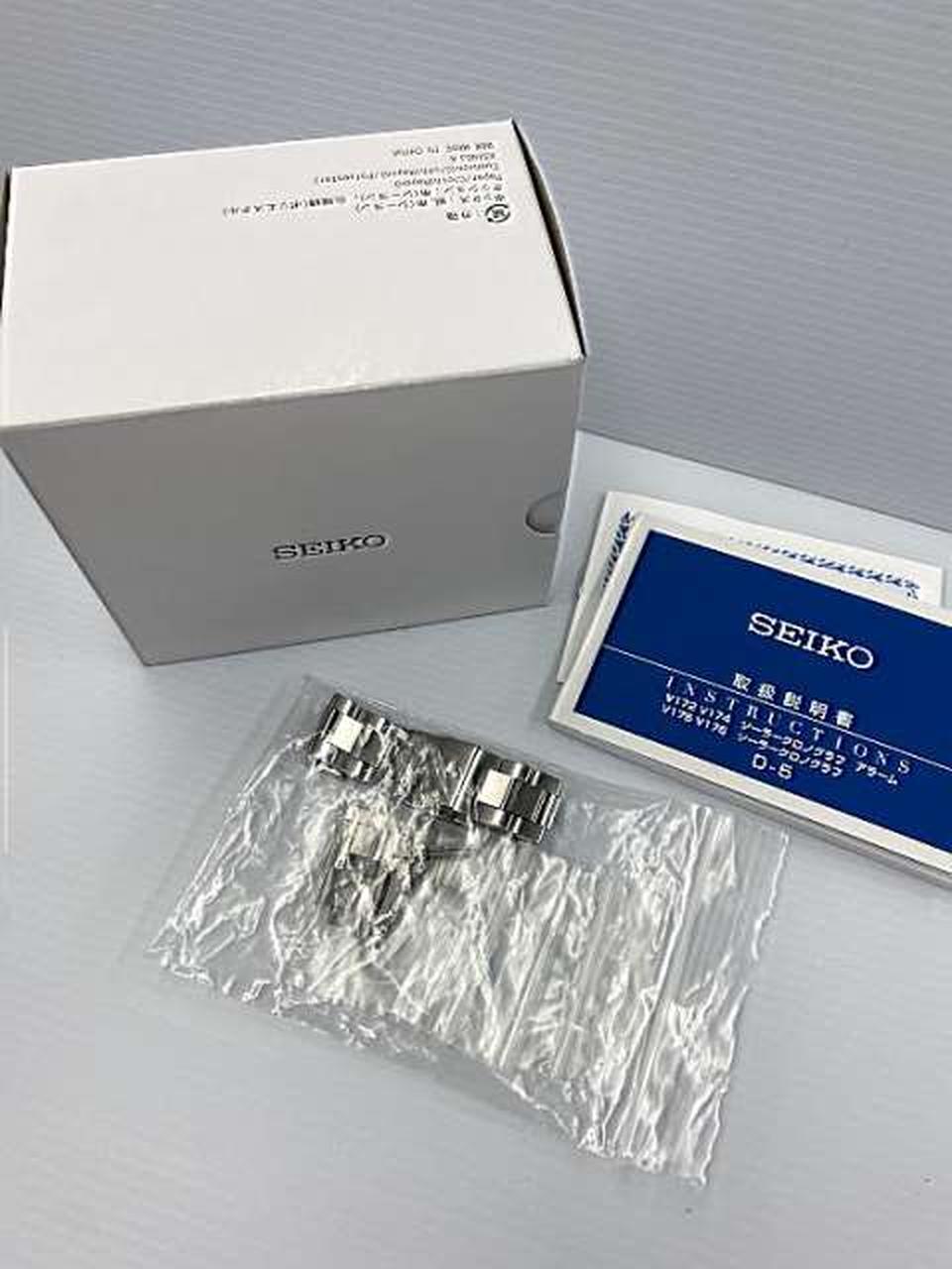 Seiko Watch Solar Chronograph V175-0FA0 Used in Japan F/S