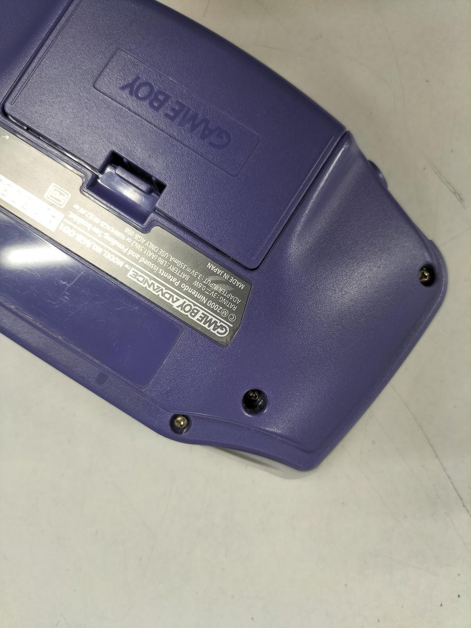 Nintendo Gameboy Advance  Blue AGB-001 Used in Japan F/S